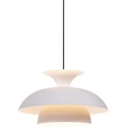 QAZQA Lámpara colgante escandinava beige interior blanco