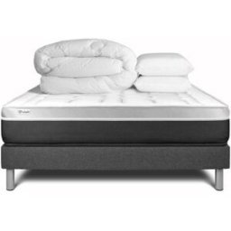 Vitalit Pack colchón gris espuma viscoelástica 140 x 190