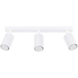 Sollux Lighting Lámpara de techo blanco aluminio alt. 45 cm