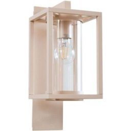 Lucande Lámpara de pared exterior de aluminio blanco