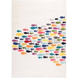 Un amour de tapis Alfombra infantil de fácil cuidado, multicolor 120x170