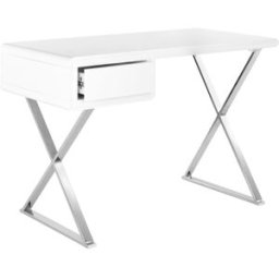 Safavieh Escritorio de enginered madera plata