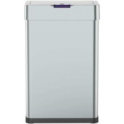 Kitchen Move Cubo de basura de cocina automático plata 70l