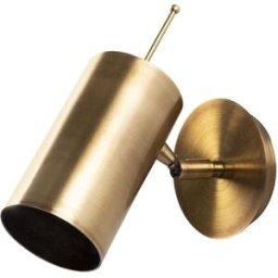 Concept Usine Aplique de pared orientable con acabado dorado
