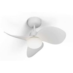 Sulion Ventilador de techo ligero con luz led blanco