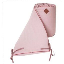 Sevira Kids Protector de cuna reversible bebé muselina de algodón