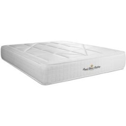 Royal palace bedding Colchón blanco con muelles ensacados y espuma viscoelástica 135 x 190