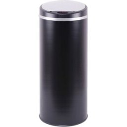 Kitchen Move Cubo de basura de cocina automático negro 42l