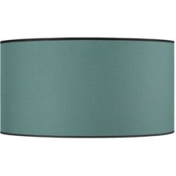 Tosel Pantalla de lámpara tela verde