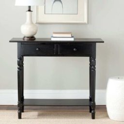 Safavieh Consolas de madera de pino, negro