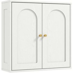 Homcom Armario de pared 60x20x60 cm blanco