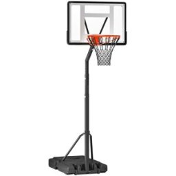 Homcom Soporte de baloncesto 59x90x352 cm negro