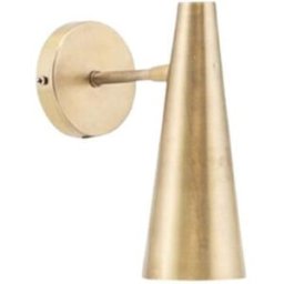 house doctor Aplique con interruptor y enchufe metal 21cm
