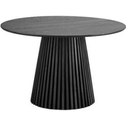 Moloo Mesa de comedor redonda para 4 personas ø120 cm roble negro