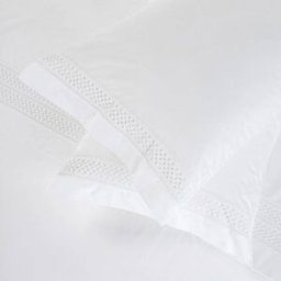 Casa da Laura Sábanas 100% algodón 600 hilos bordado blanco cama 105 1 almohada 45