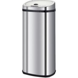 Kitchen Move Cubo de basura de cocina automático plata 42l