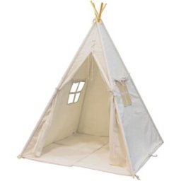 Sunny Tipi infantil con base algodón crema 120x120