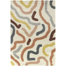 AFK Alfombra infantil gruesa y cómoda multicolor 200 x 290 cm