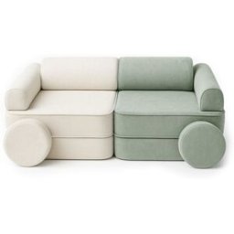 Bees & Blooms Sofá modular infantil de espuma multicolor