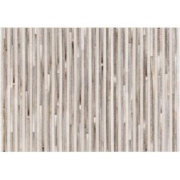 Oviala Alfombra rectangular con diseño de patchwork imitando piel de vaca