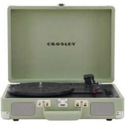 Crosley Tocadiscos portátil con bluetooth menta