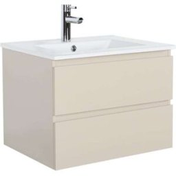Mob In Conjunto de lavabo con encimera de cerámica y grifo 60cm