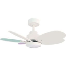 Sulion Ventilador de techo blanco/multicolor led 75cm