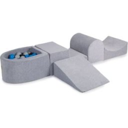 MeowBaby Parque infantil - bloques de escalada con piscina de bolas para niños