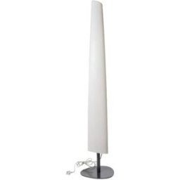 LUMISKY Lámpara de pie para exterior con cable blanco h160cm