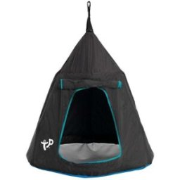 TP Toys Columpio de tienda para niños metal negro h190-250cm