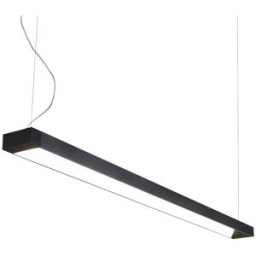 Arcchio Lámpara de oficina de aluminio negro