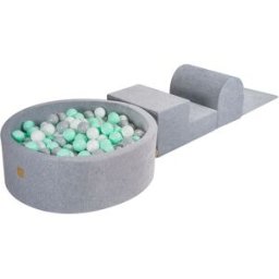 MeowBaby Parque infantil - bloques de escalada con piscina de bolas para niños