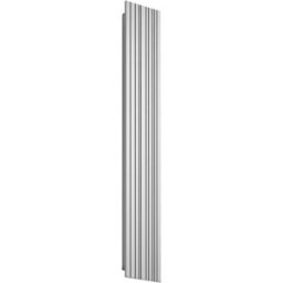 Lucande Lámpara de pared led exterior de aluminio gris
