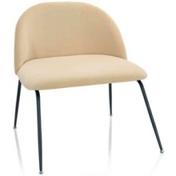 hjh OFFICE Silla de tela beige