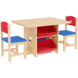 AIYAPLAY Muebles infantiles 77x57x50 cm madera natural