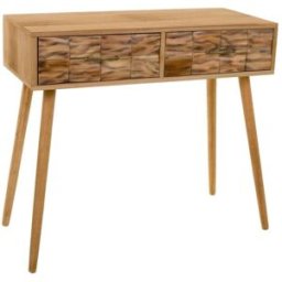 Wanderlust deco Recibidor-consola de madera marrón 87x43x79