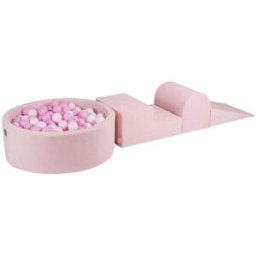 MeowBaby Parque infantil - bloques de escalada con piscina de bolas para niños