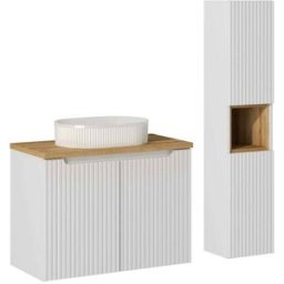 Petits meubles Conjunto de muebles lavabo individual paneles de melamina y mdf