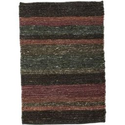 house doctor Alfombra de fibra natural multicolor 90x60 cm