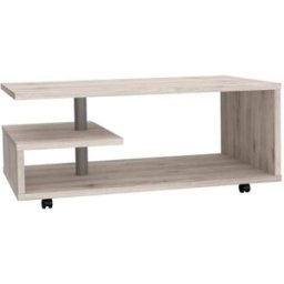 Home Heavenly Mesa centro con revistero color roble arena