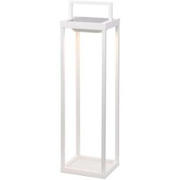 Farol solar zafferano blanco de 56,4 cm y 2 w con sensor