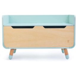 Hape Caja/banco de juguetes de madera 2 en 1