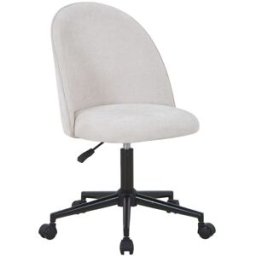 sweeek Silla de oficina con ruedas , beige