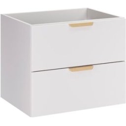 Petits meubles Mueble de baño 60cm mate paneles laminados blanco