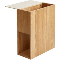 Nordlys Mesa auxiliar en madera marrón.