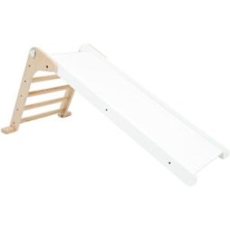 Active Tots Tobogán plegable madera blanco fsc®