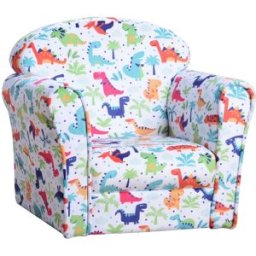 Homcom Sillón infantil 50x39x44 cm multicolor