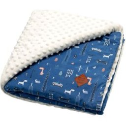Sevira Kids Manta infantil reversible de minky