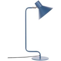 Beliani Lámpara de mesa ajustable metal azul