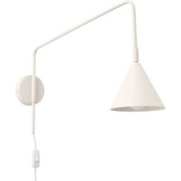 Sollux Lighting Lámpara de pared beige acero